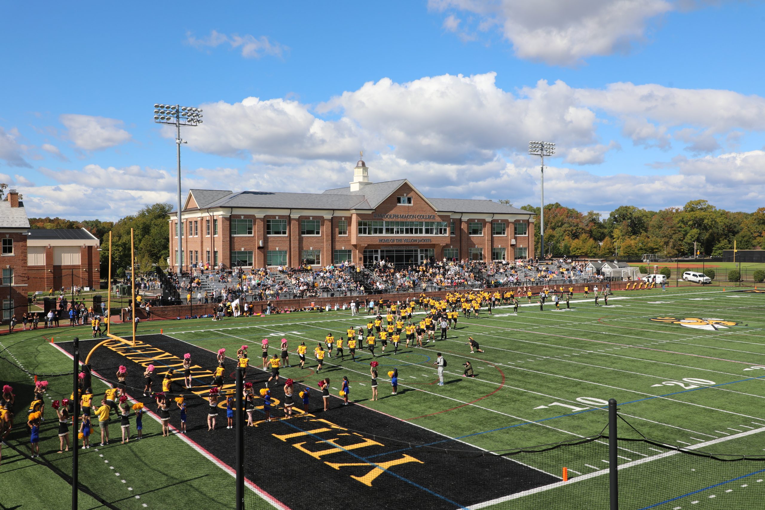 Homecoming Football game against Shenandoah Univeristy.