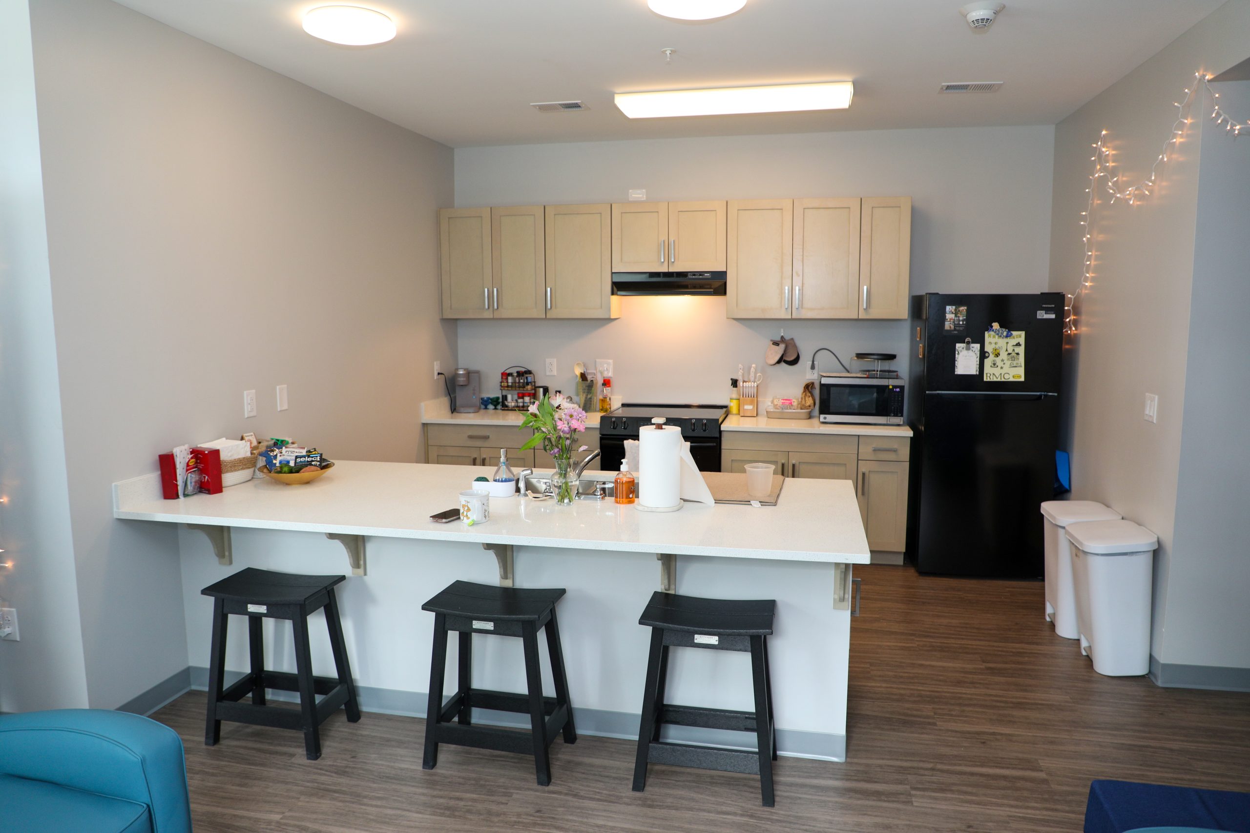 Example kitchen from the spotwood village housing
